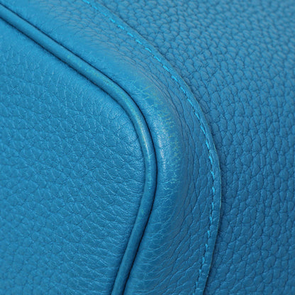 Exclusive Hermes Bleu Zanzibar Negonda Garden Party 30 — Alternate View 7