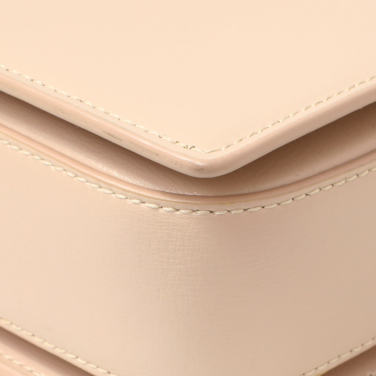 Exclusive Saint Laurent Marble Pink Smooth Calfskin Suede Medium Bellechasse Bag — Alternate View 8