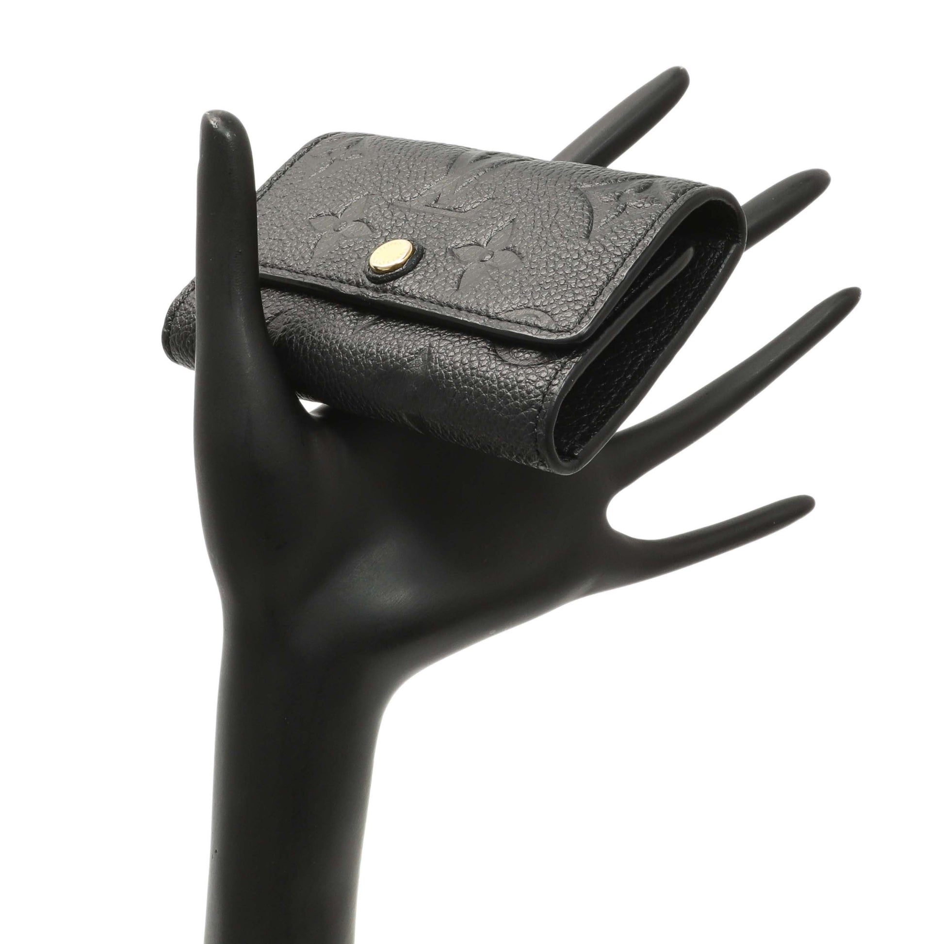 Exclusive Louis Vuitton Black Empreinte Multicles 6 Key Holder — Alternate View 15