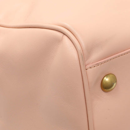 Exclusive Saint Laurent Peach Calfskin Classic Baby Duffle — Lifestyle View