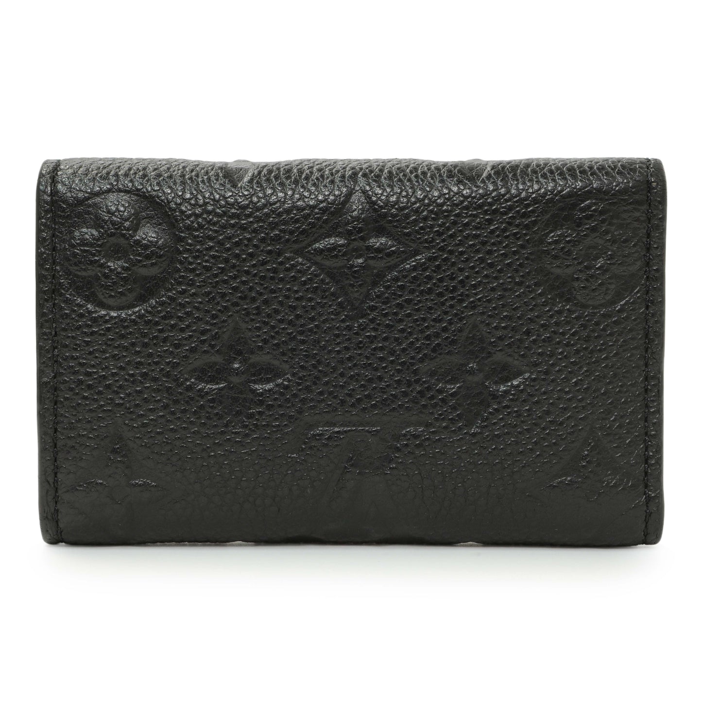 Exclusive Louis Vuitton Black Empreinte Multicles 6 Key Holder — Side View