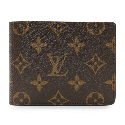 Exclusive Louis Vuitton Monogram Multiple Wallet — Front View