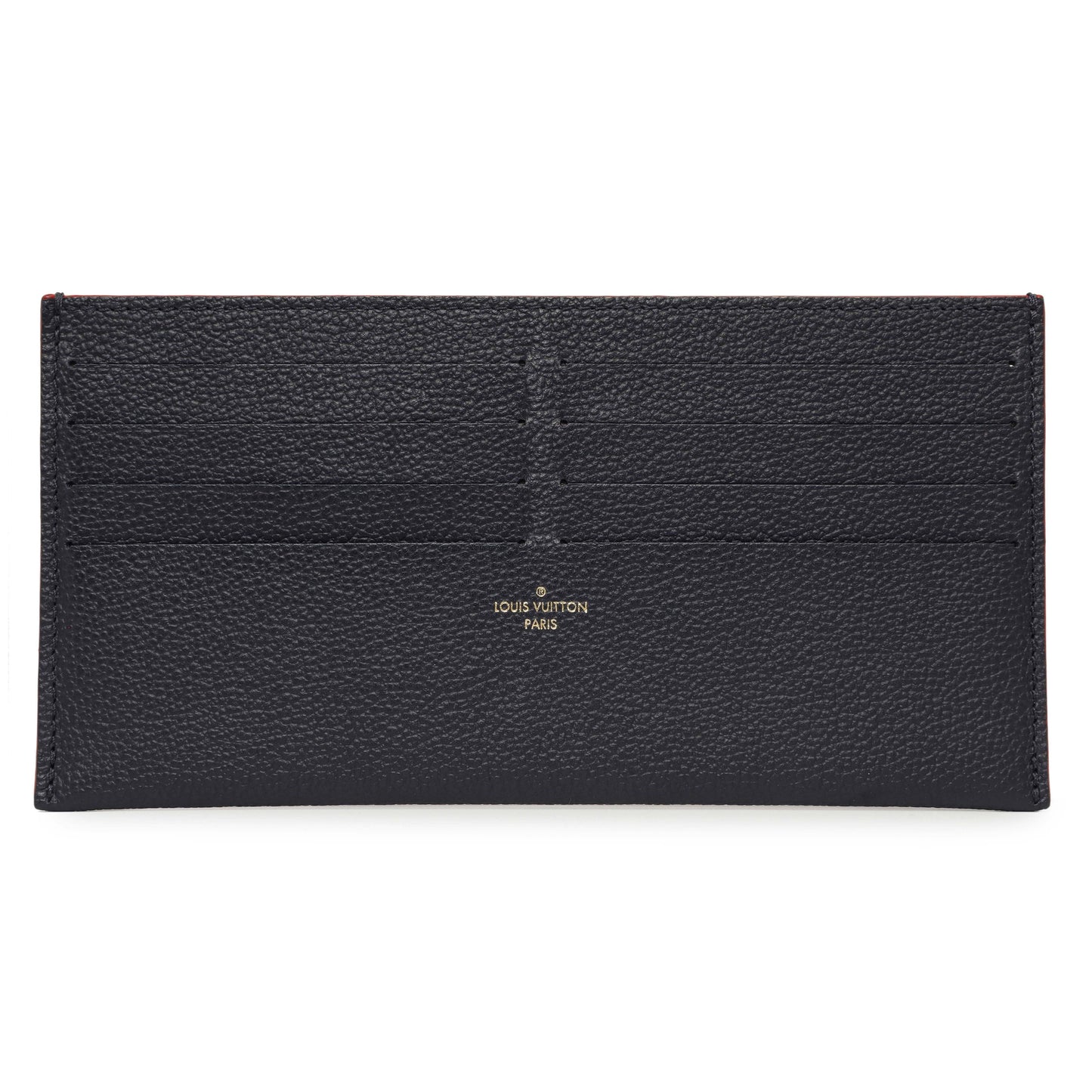 Exclusive Louis Vuitton Marine Rouge Empreinte Pochette Felicie Chain Wallet — Detail View