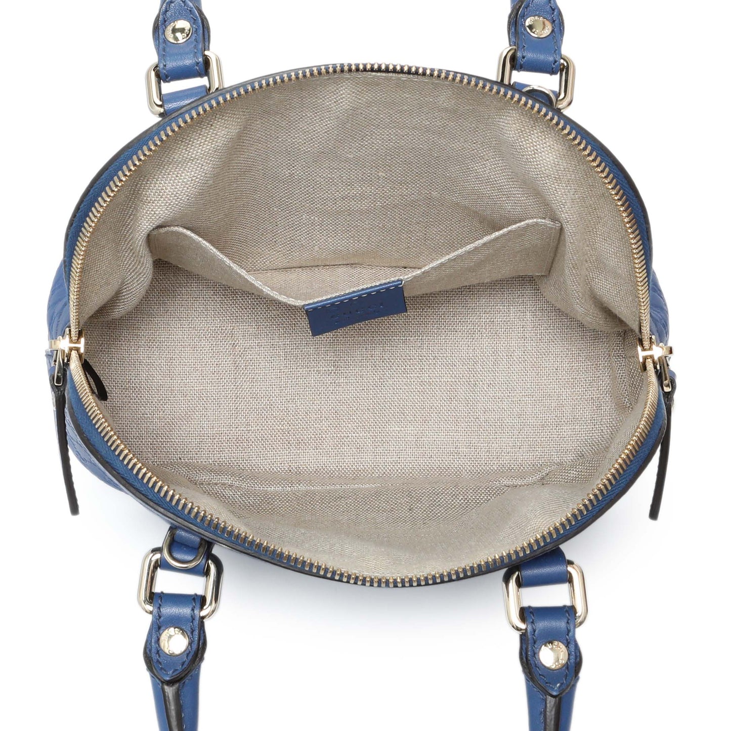 Exclusive Gucci Blue Microguccissima Mini Dome Bag — Alternate View 8