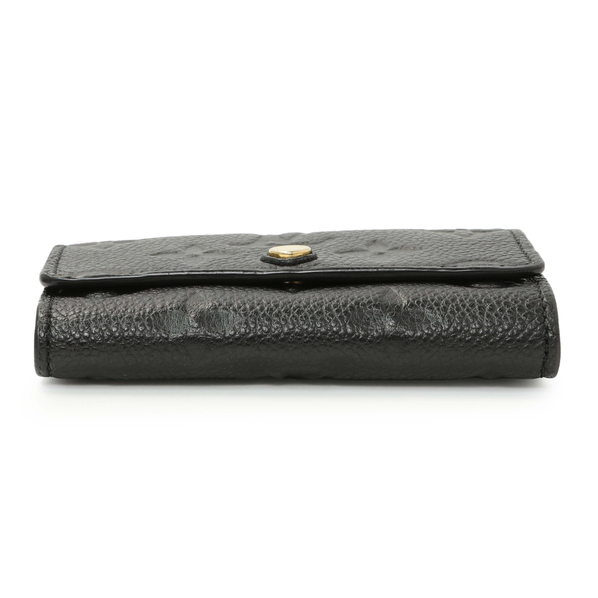 Exclusive Louis Vuitton Black Empreinte Multicles 6 Key Holder — Back View