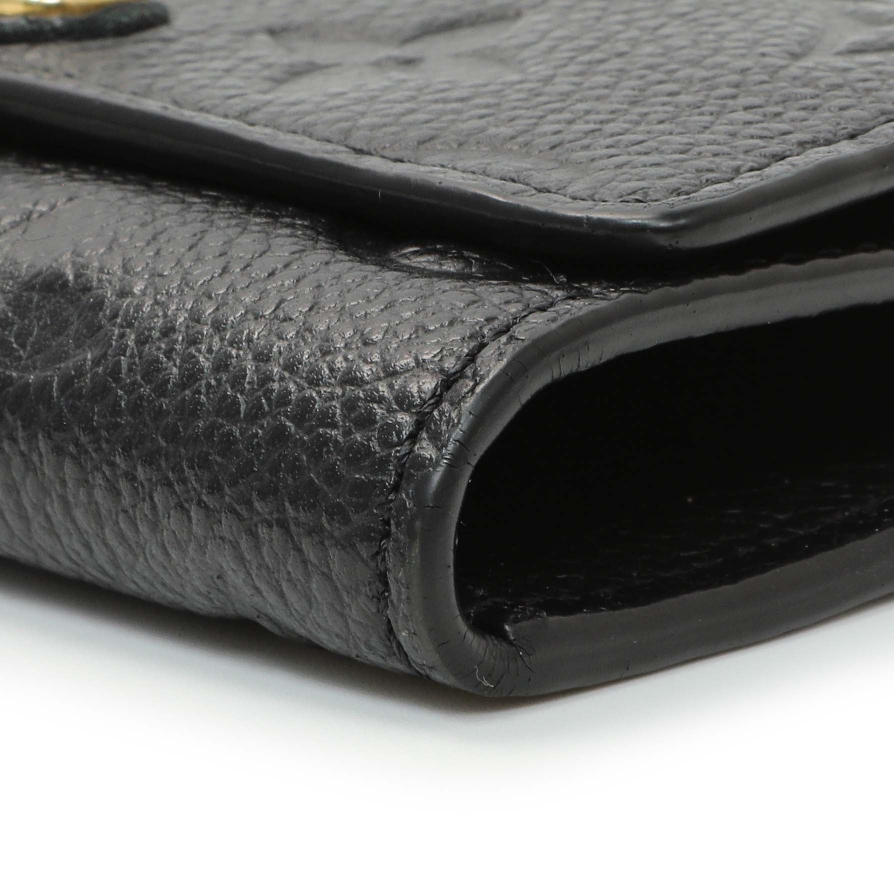 Exclusive Louis Vuitton Black Empreinte Multicles 6 Key Holder — Detail View