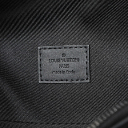 Exclusive Louis Vuitton Black Grained Calfskin Aerogram Takeoff Backpack — Alternate View 9