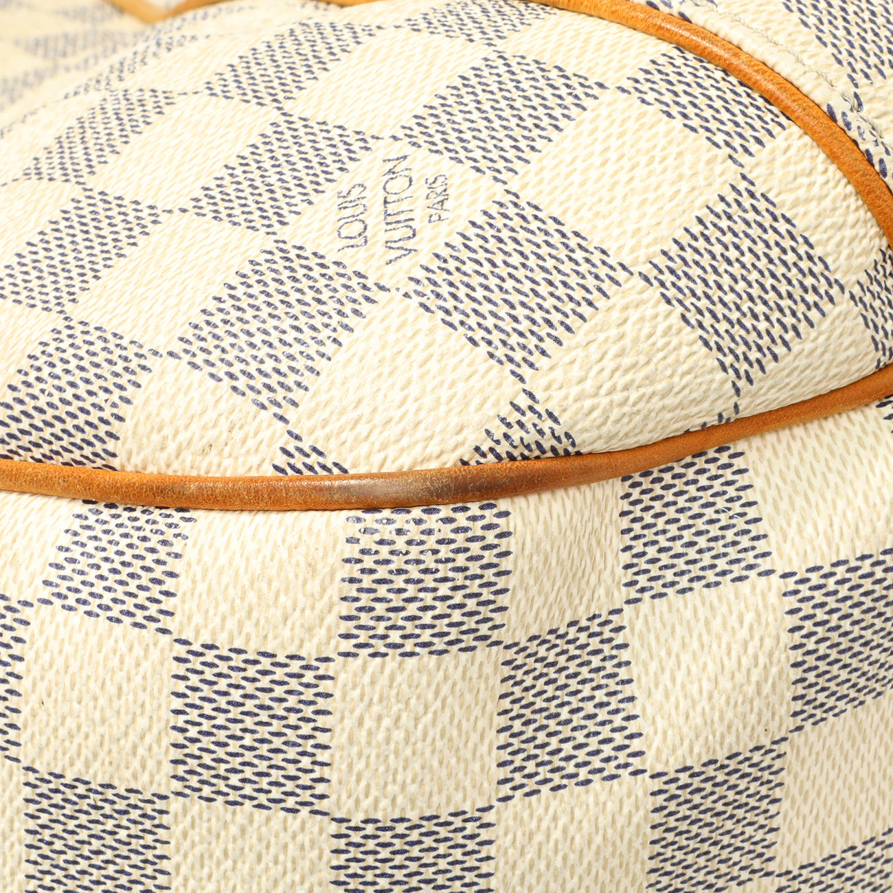 Exclusive Louis Vuitton Damier Azur Galliera PM — Top View