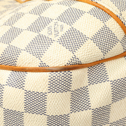 Exclusive Louis Vuitton Damier Azur Galliera PM — Top View