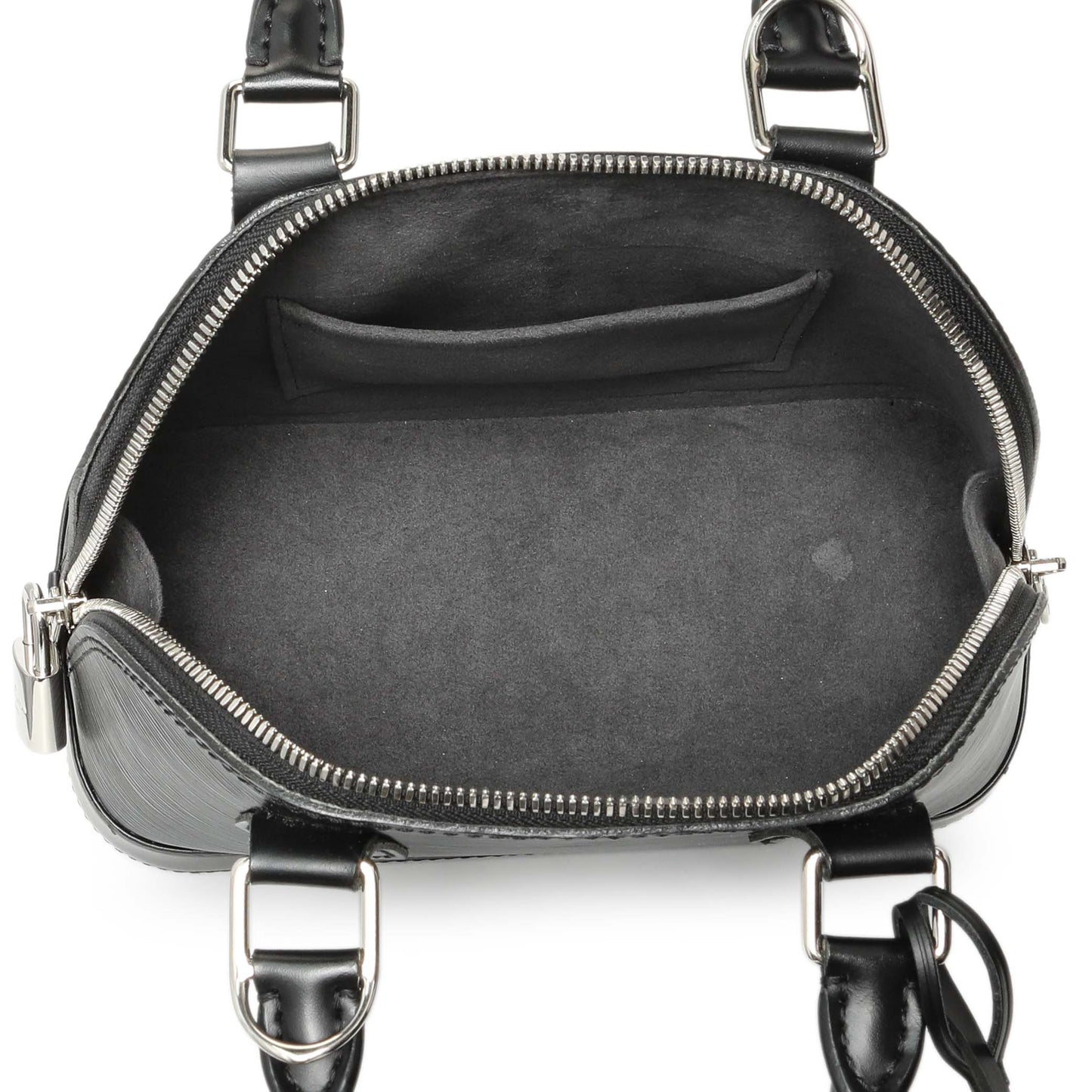 Exclusive Louis Vuitton Black Epi Alma BB — Alternate View 8