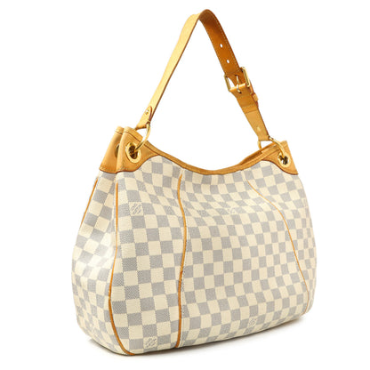 Exclusive Louis Vuitton Damier Azur Galliera PM — Side View