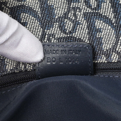Exclusive Christian Dior Blue Oblique Trotter Crossbody Bag — Alternate View 10