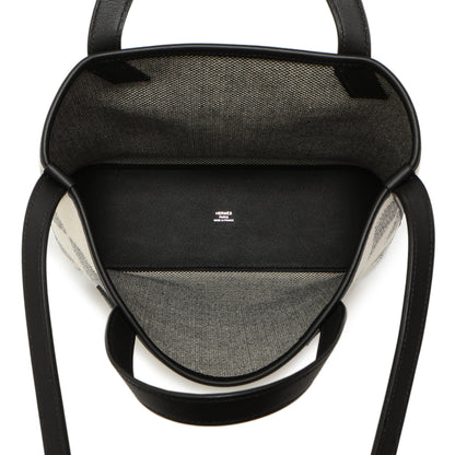 Exclusive Hermes Swift Toile Cabas H En Biais 27 — Detail View