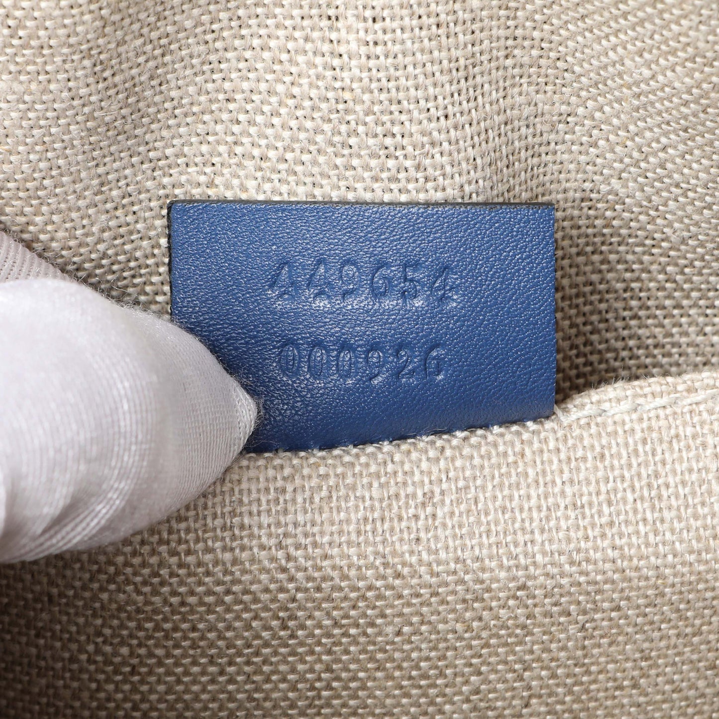 Exclusive Gucci Blue Microguccissima Mini Dome Bag — Alternate View 10
