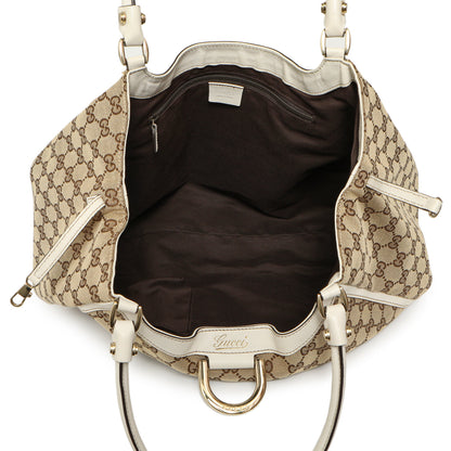 Exclusive Gucci Monogram Large D Ring Hobo — Alternate View 8