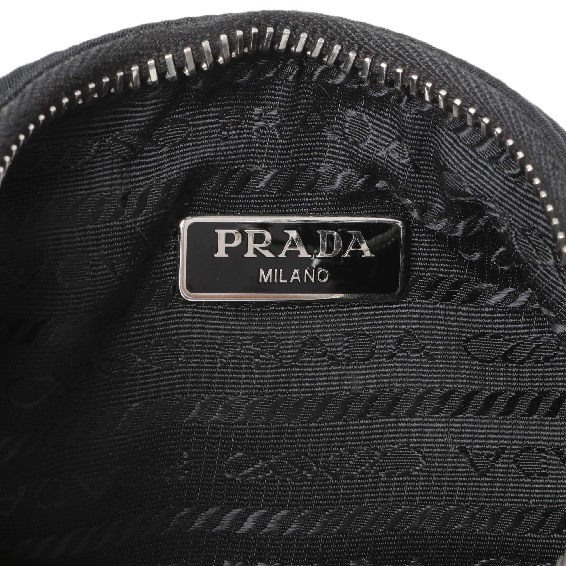Exclusive Prada Black Nylon Re-Edition 2005 Shoulder Bag — Alternate View 10