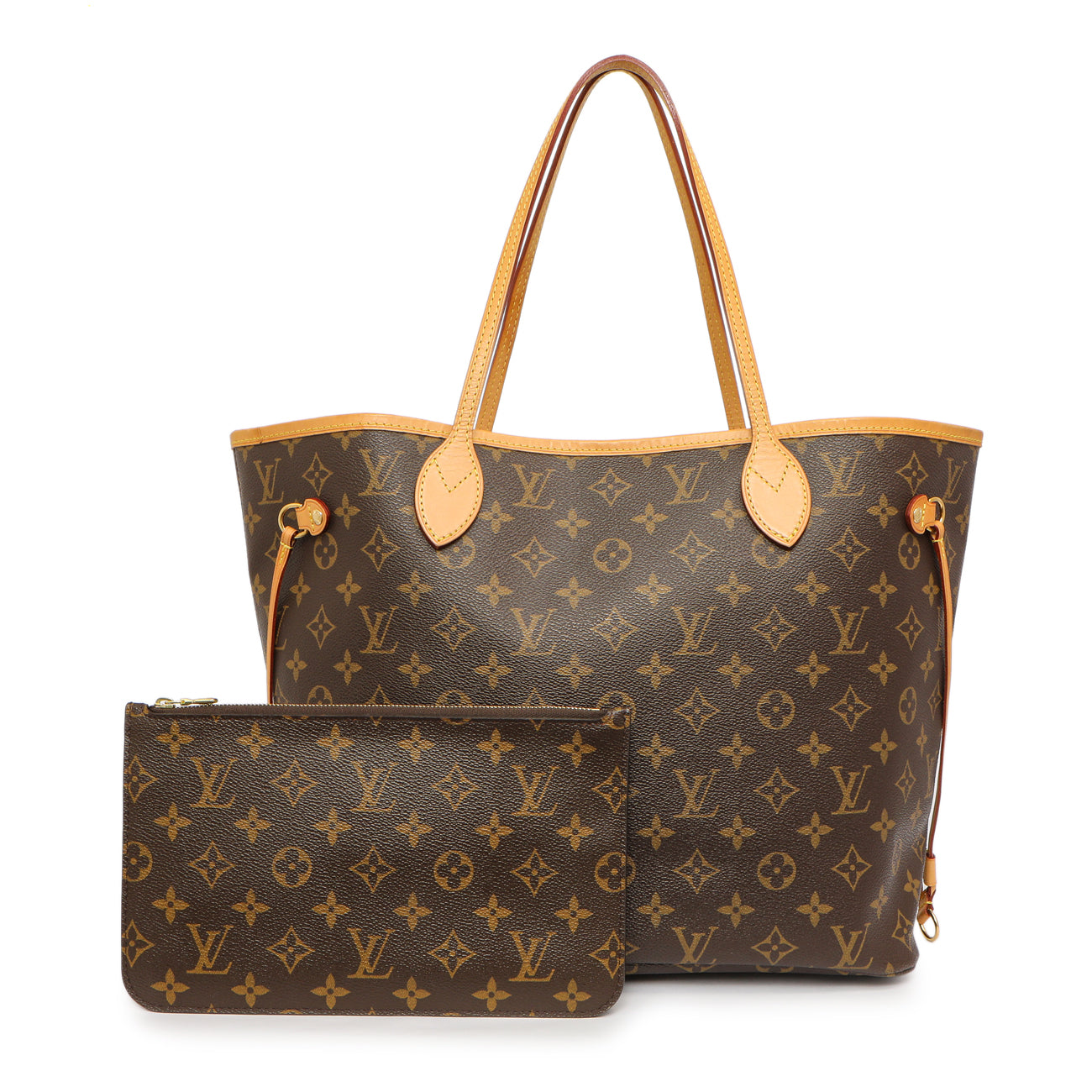 Exclusive Louis Vuitton Monogram Neverfull MM — Front View