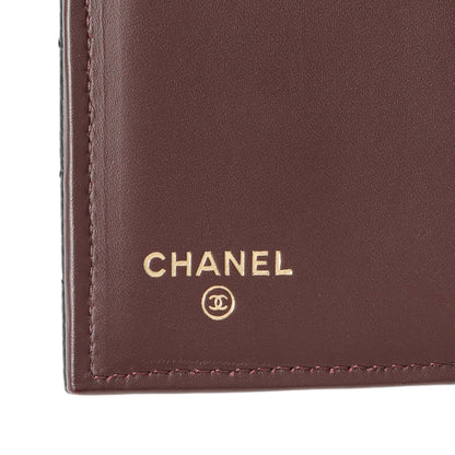 Exclusive Chanel Black Quilted Caviar Large Flap Wallet — Alternate View 13