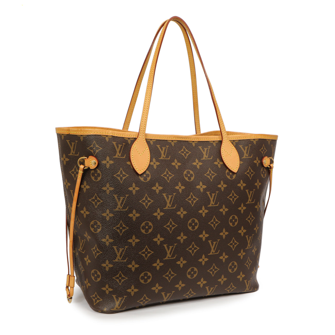 Exclusive Louis Vuitton Monogram Neverfull MM — Side View