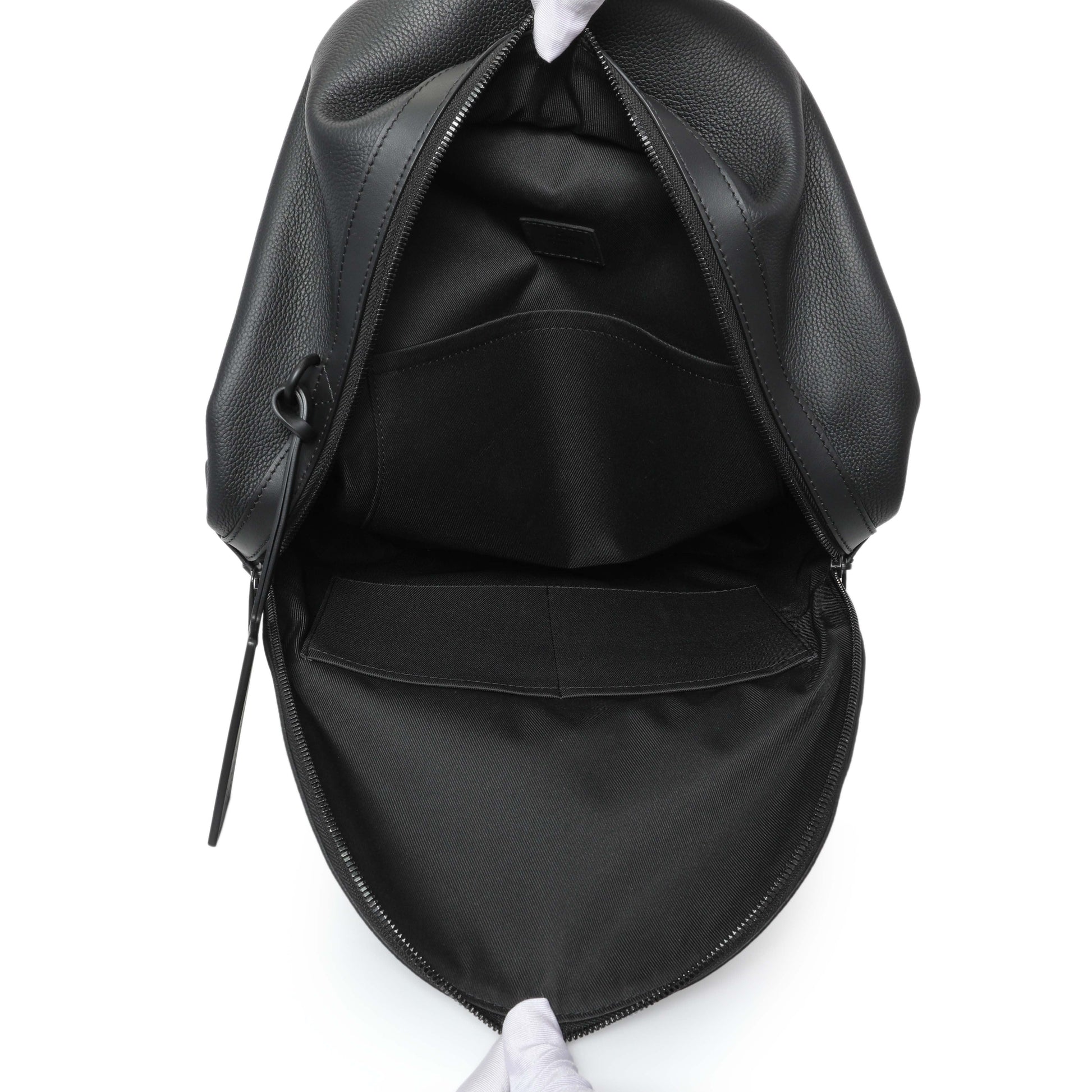 Exclusive Louis Vuitton Black Grained Calfskin Aerogram Takeoff Backpack — Alternate View 8