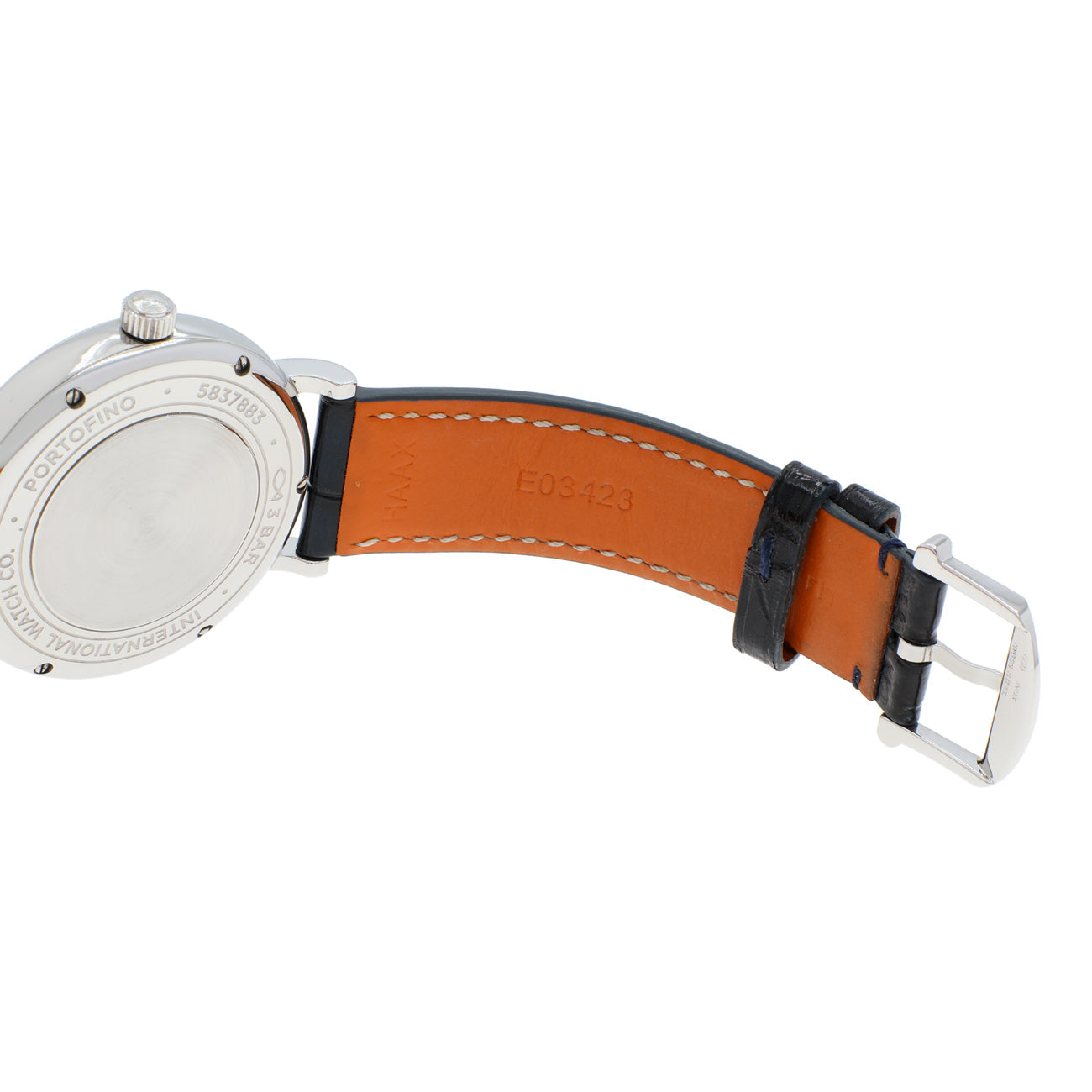 Exclusive IWC Stainless Steel Diamond Portofino 37mm Automatic IW458111 — Top View