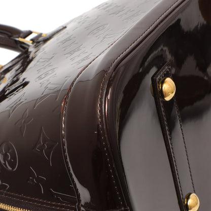 Exclusive Louis Vuitton Amarante Vernis Alma GM — Top View
