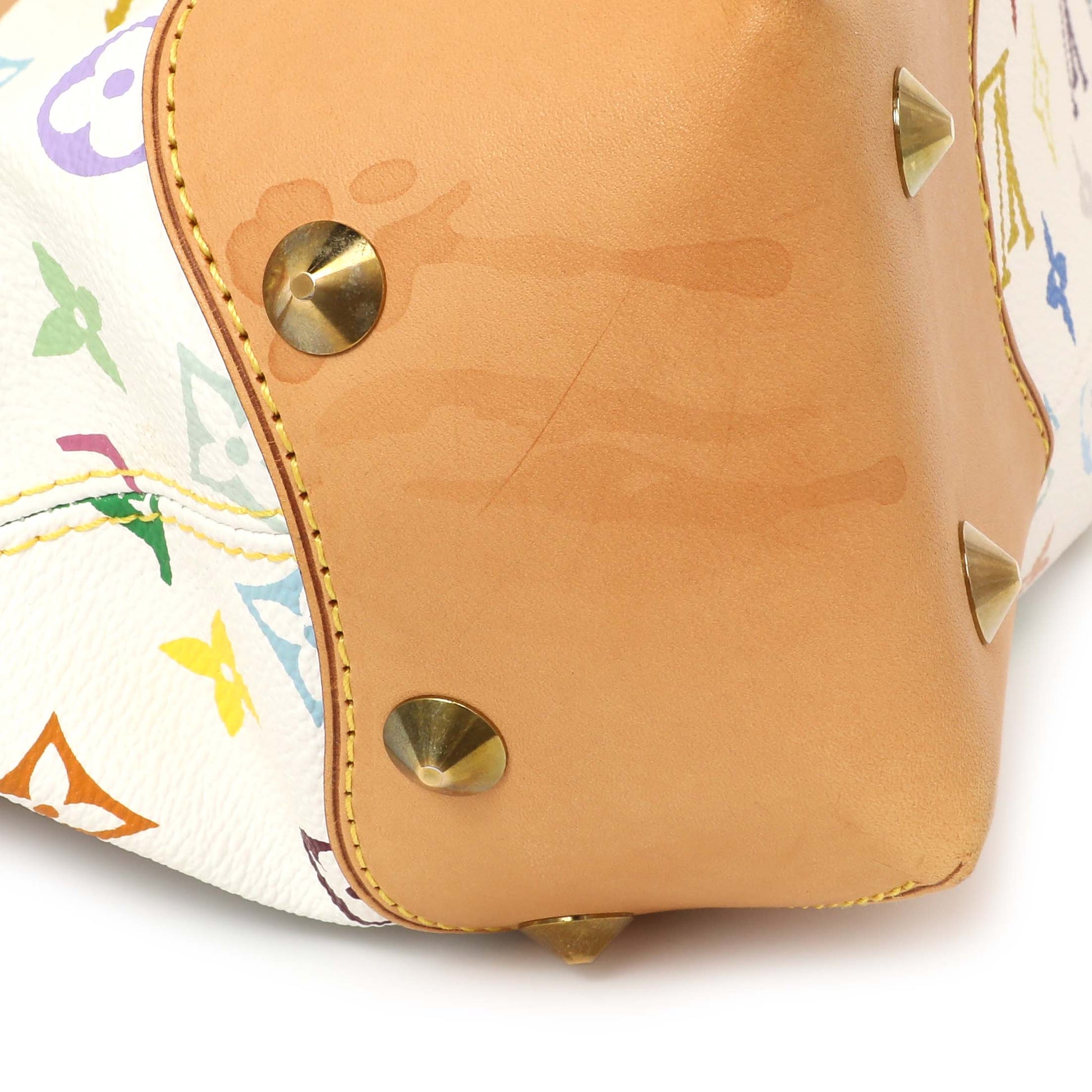 Exclusive Louis Vuitton White Multicolor Judy MM — Alternate View 10