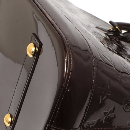 Exclusive Louis Vuitton Amarante Vernis Alma GM — Alternate View 7