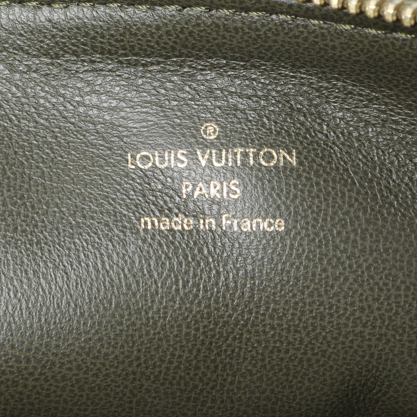 Exclusive Louis Vuitton Green Monogram Embossed Lambskin Coussin MM — Alternate View 9
