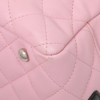 Exclusive Chanel Pink Quilted Calfskin Large Cambon Bowler — Alternate View 7