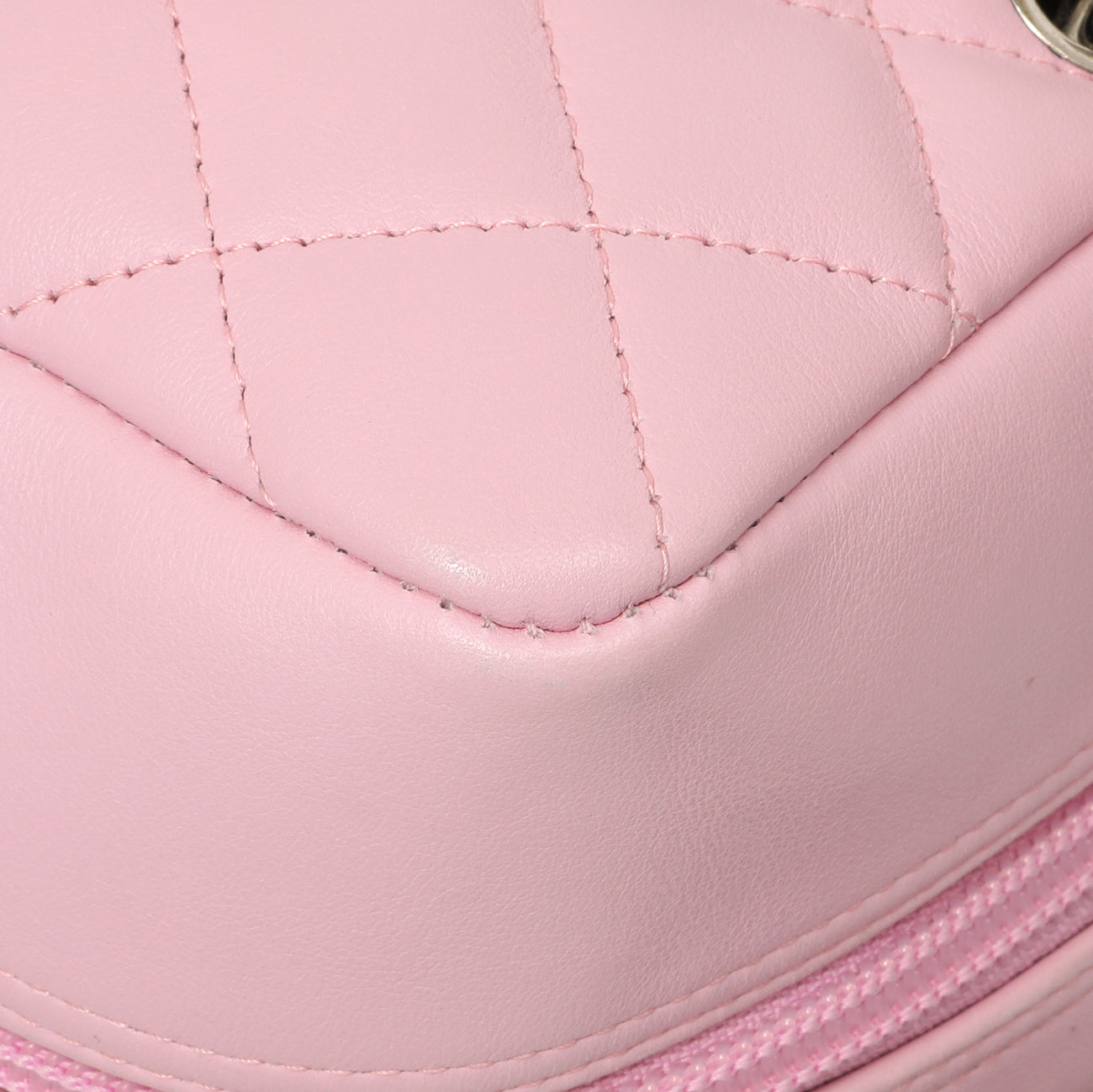 Exclusive Chanel Pink Quilted Calfskin Large Cambon Bowler — Alternate View 9