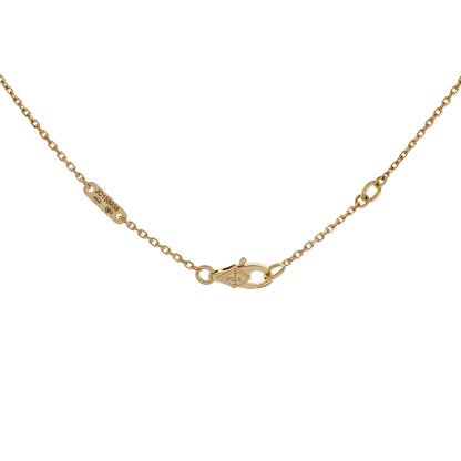 Exclusive Van Cleef & Arpels 18K Yellow Gold Sweet Butterflies Pendant — Back View
