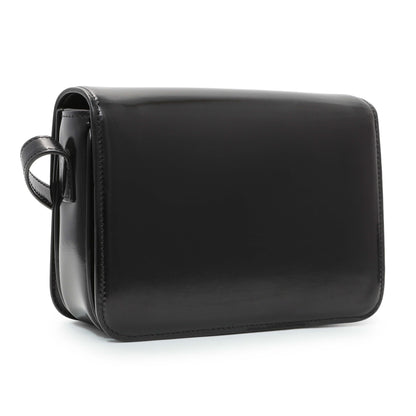 Exclusive Celine Shiny Calfskin Teen Triomphe Bag — Side View