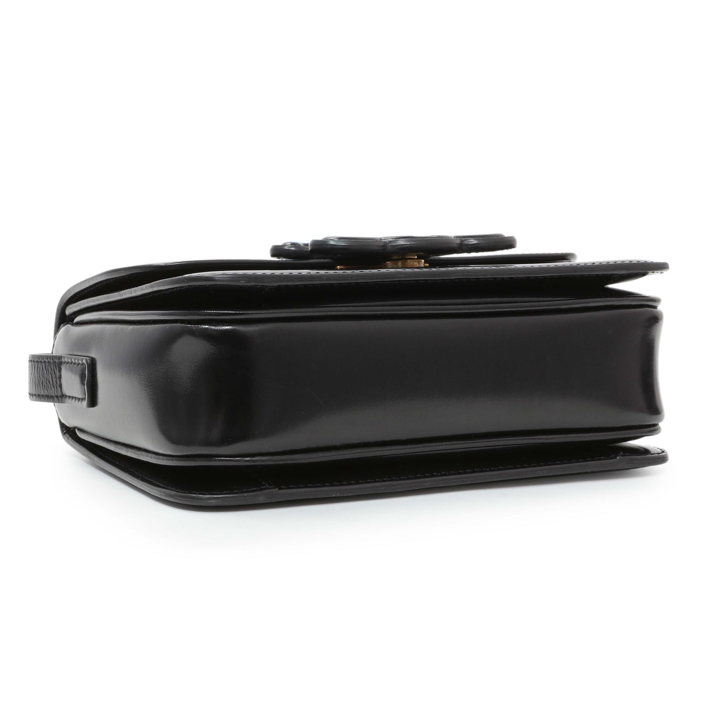 Exclusive Celine Shiny Calfskin Teen Triomphe Bag — Back View