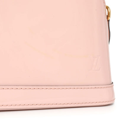 Exclusive Louis Vuitton Rose Ballerine Vernis Monogram Alma Mini — Alternate View 9