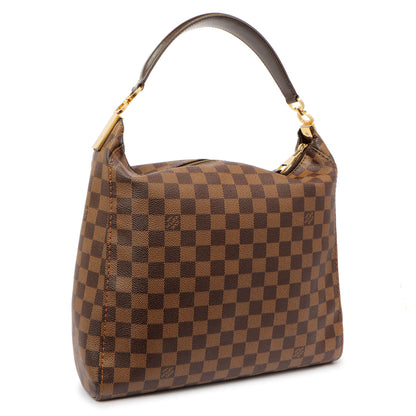 Exclusive Louis Vuitton Damier Ebene Portobello PM — Side View