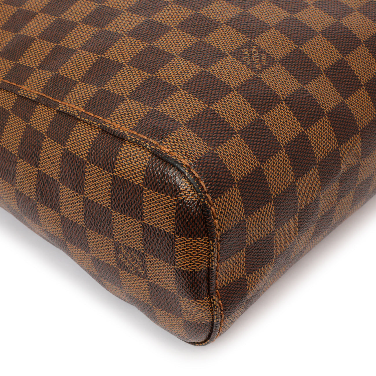 Exclusive Louis Vuitton Damier Ebene Portobello PM — Top View