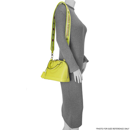 Exclusive Louis Vuitton Yellow Citron Epi Jacquard Alma BB — Alternate View 7