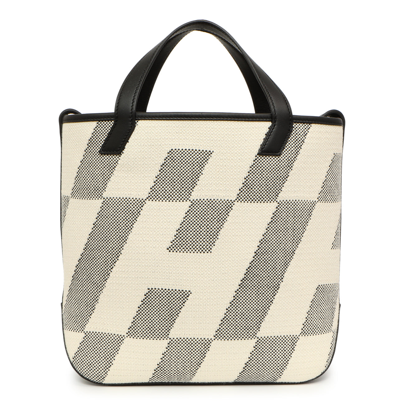 Exclusive Hermes Swift Toile Cabas H En Biais 27 — Side View