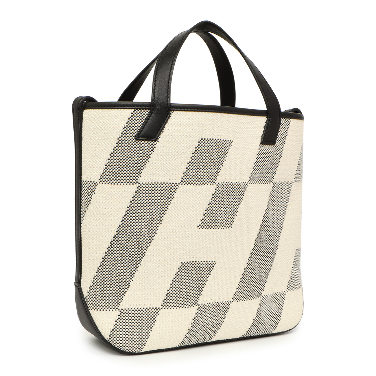 Exclusive Hermes Swift Toile Cabas H En Biais 27 — Back View