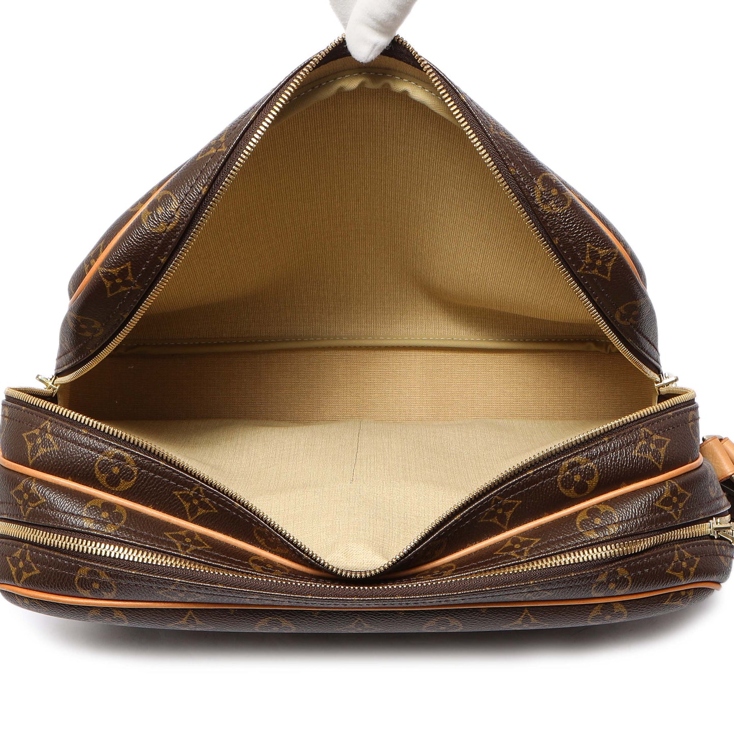Exclusive Louis Vuitton Monogram Reporter GM — Top View