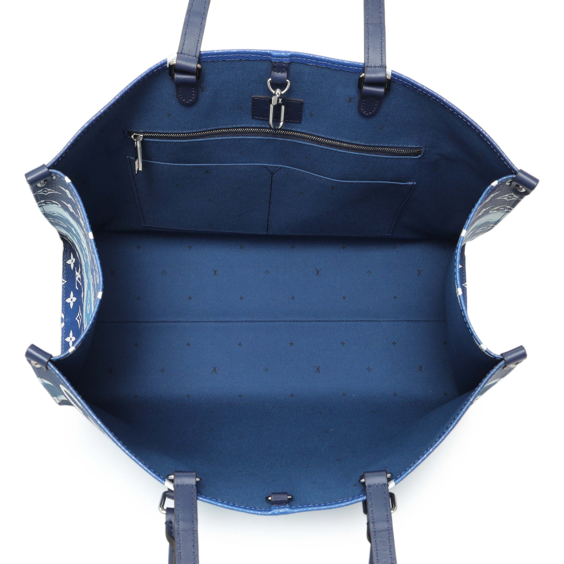 Exclusive Louis Vuitton Monogram Escale Onthego GM Blue — Alternate View 8