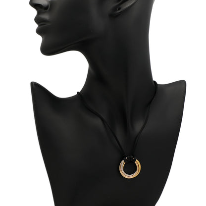 Exclusive Cartier 18K Trinity Pendant Necklace — Top View