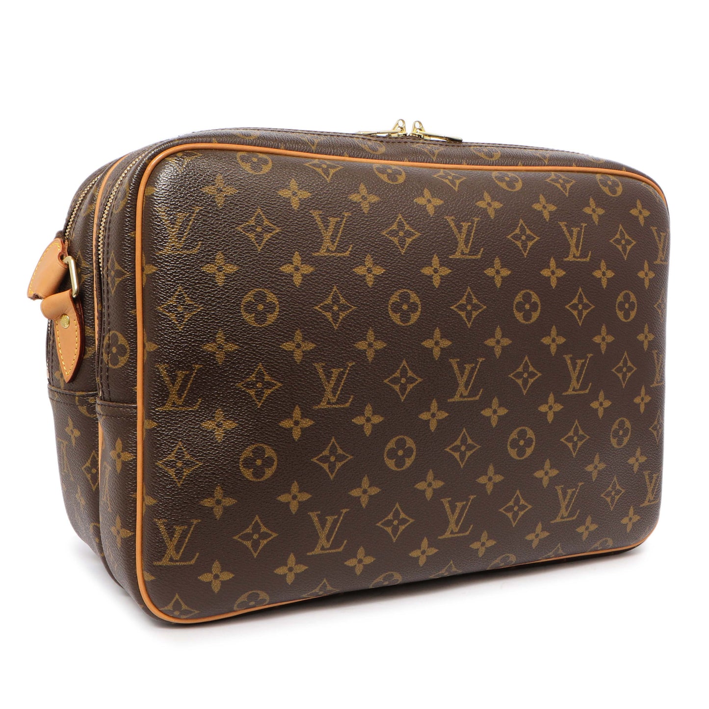 Exclusive Louis Vuitton Monogram Reporter GM — Side View