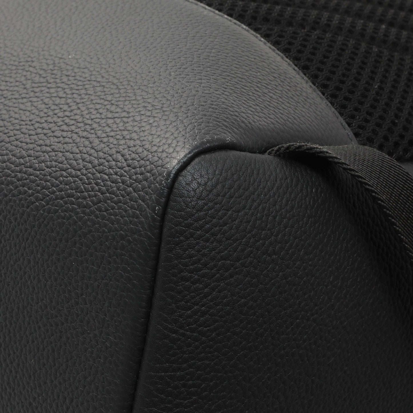 Exclusive Louis Vuitton Black Grained Calfskin Aerogram Takeoff Backpack — Alternate View 7