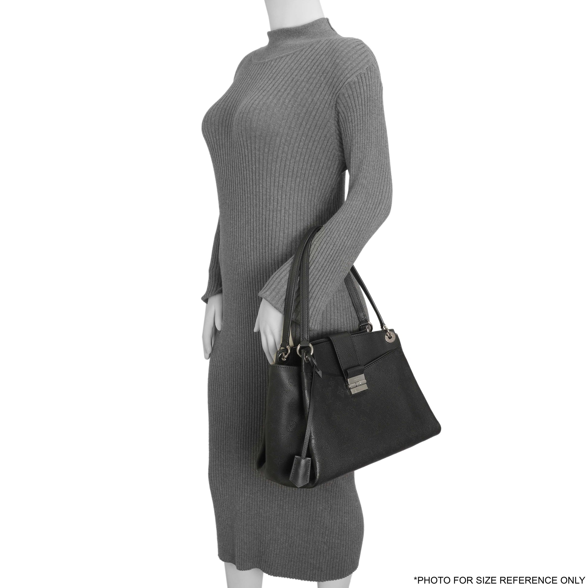 Exclusive Louis Vuitton Black Mahina Calfskin Sevres — Alternate View 9