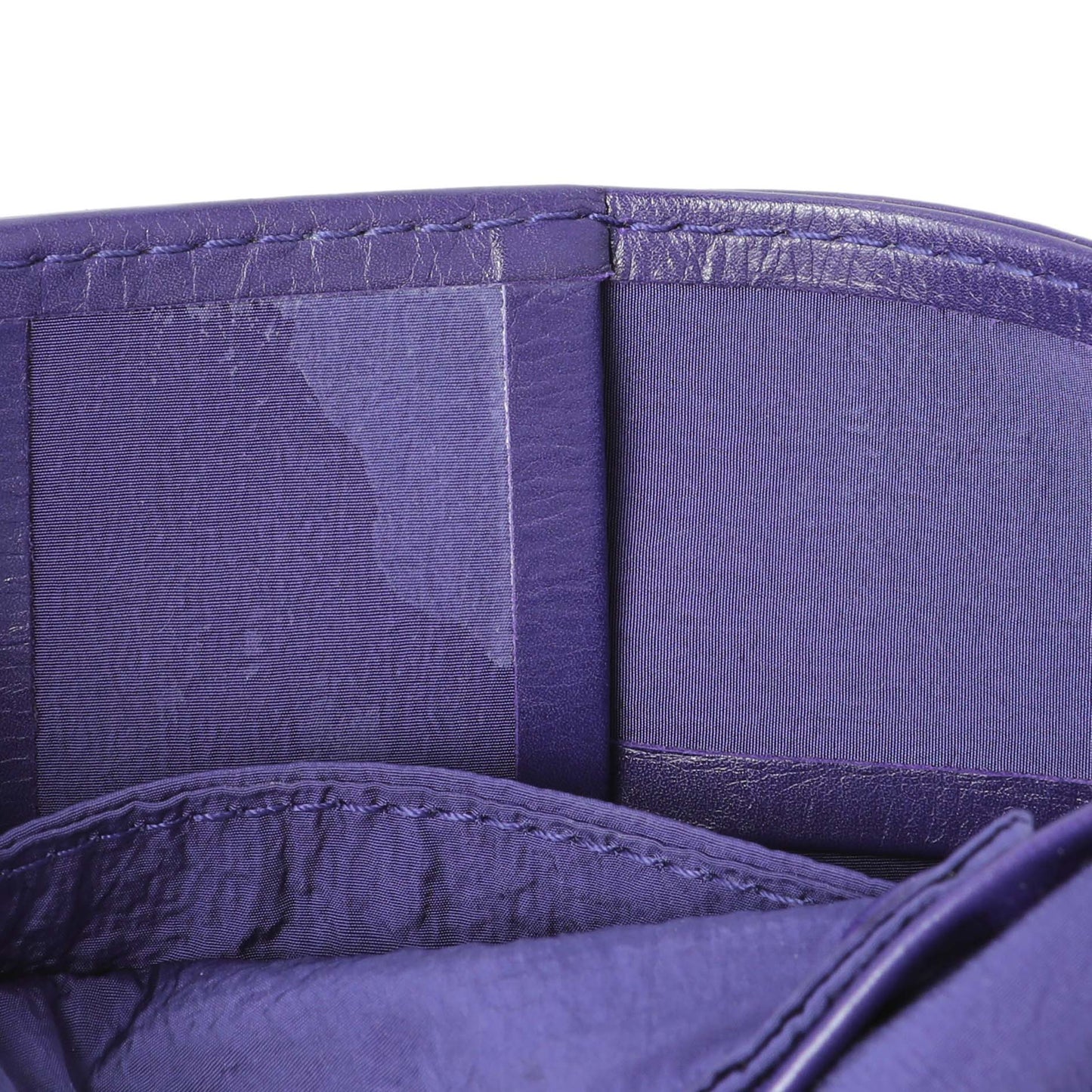 Exclusive Bottega Veneta Purple Paper Calfskin Maxi Intreccio Extra Mini Cassette Crossbody Bag — Alternate View 7