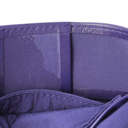 Exclusive Bottega Veneta Purple Paper Calfskin Maxi Intreccio Extra Mini Cassette Crossbody Bag — Alternate View 7