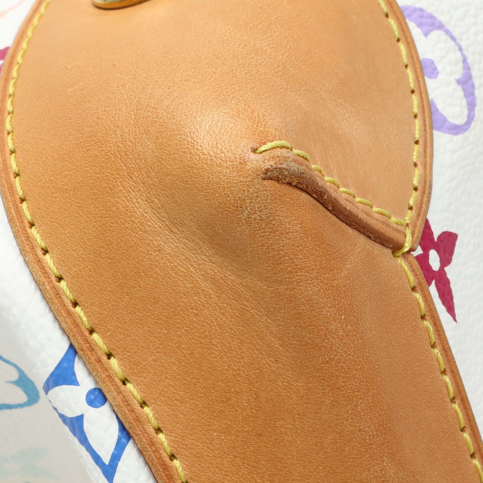 Exclusive Louis Vuitton White Multicolor Ursula — Lifestyle View