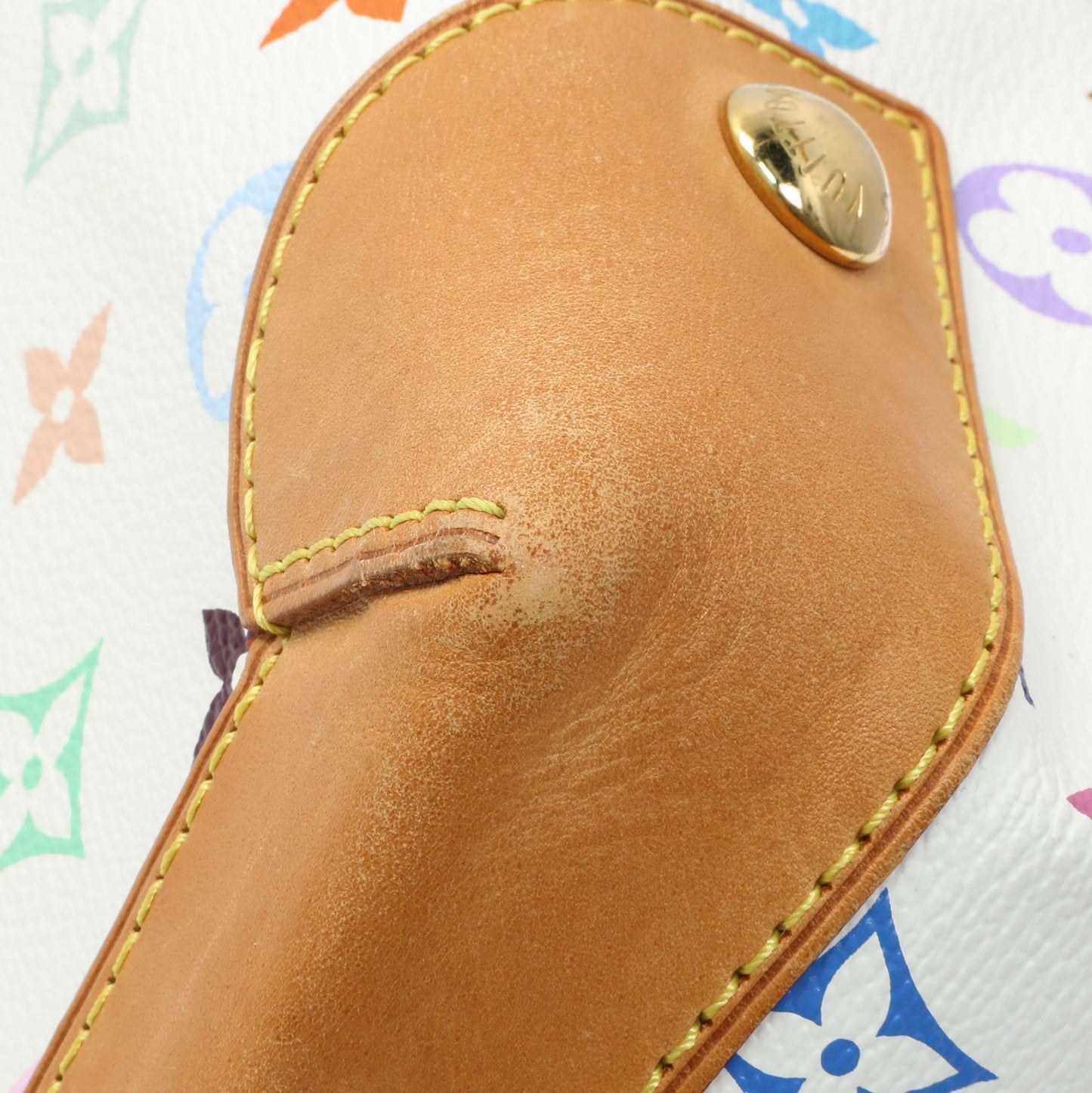 Exclusive Louis Vuitton White Multicolor Ursula — Alternate View 7